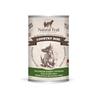 Natural Trail Mokra Karma Multi Proteinowa dla Psa Dzik z Królikiem i Jeleniem 400g
