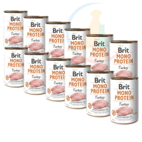 Brit Mono Protein Turkey 12 x 400g