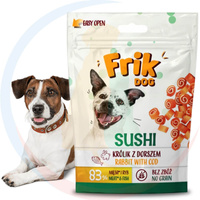 Frik Dog Przysmak Sushi z Królikiem i Dorszem 75g
