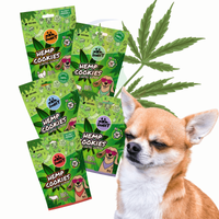 Zestaw Mr. Bandit Hemp Cookies Przysmaki dla Psa z Konopią 5 x 75g