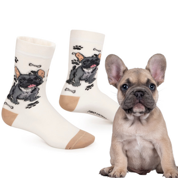 Skarpetki Buldog Francuski Rozm. 35/40 Skarpety