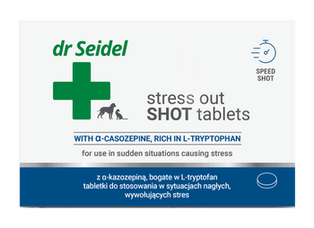 Dr Seidel Stress Out Shot Tabletki Uspokajające 10 szt