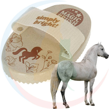 MagicBrush Zgrzebło dla Konia ze Szlufką WaterLily