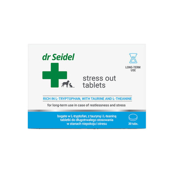 Dr Seidel Stress Out Tabletki Uspokajające o Przedłużonym Działaniu 10 szt