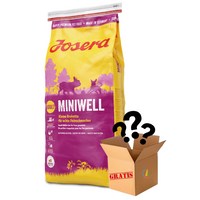 JOSERA Miniwell Adult Małe Rasy 15kg + Gratis Niespodzianka! 