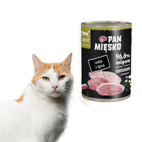 Pan Mięsko Mokra Karma dla Kota Indyk z Gęsią 400g