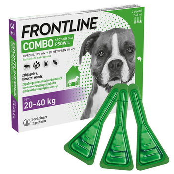 FRONTLINE Combo Spot-On Dla Psów L 3x2,68ml