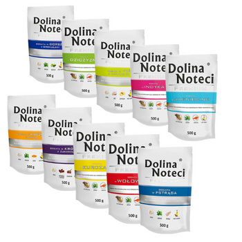 Dolina Noteci Premium Dla Psa Mix Smaków 10x500g
