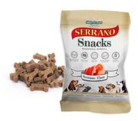 Serrano Snacks  Przysmak Treningowy z Szynką Serrano dla Psa100g