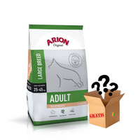 ARION Original Adult Large Breed Salmon&Rice 12kg + Gratis Niespodzianka!