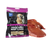WAFI Freeze Dried – Liofilizowana Wątróbka Wołowa – Naturalny Smakołyk dla Psa i Kota