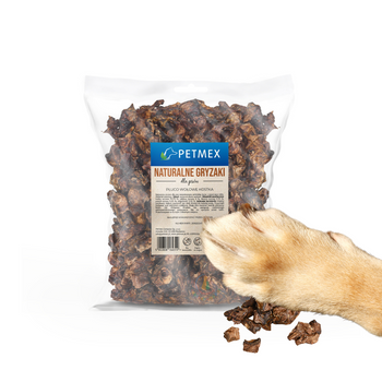 Petmex Płuca Wołowe w Kostce 100g