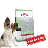ARION Original Adult Small Breed Lamb&Rice 7,5kg + 1kg GRATIS!