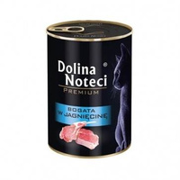 Dolina Noteci Premium Bogata w Jagnięcinę dla Kota 400g