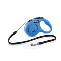 Flexi New Classic Smycz Automatyczna Linka S Niebieska 8m