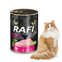 Rafi Cat Pasztet dla Kotów 400g Indyk