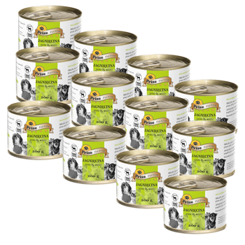 Prize Karma Mokra Dla Psa 100% Jagnięcina 12x200g