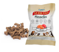 Serrano Snacks  Przysmak Treningowy z Łososiem i Tuńczykiem dla Psa100g