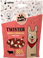 Mr. Bandit Twister z Wołowiną 500g