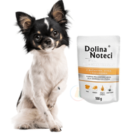 Dolina Noteci Premium Pies Małe Rasy Bażant z Dynią i Makaronem 100g