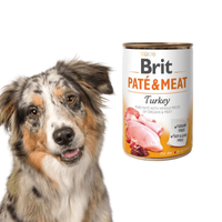 Brit Pate & Meat Turkey Mokra Karma dla Psa 800g