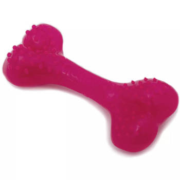 Comfy Gumowa Kość Dentystyczna Gryzak 8,5 cm Różowy