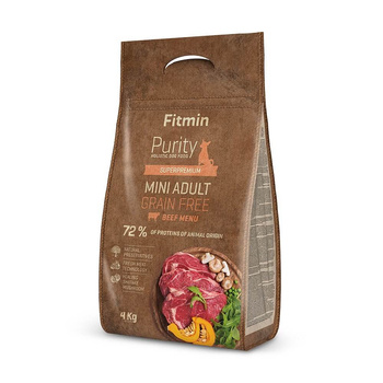 Fitmin Purity Grain Free Adult Mini Beef 800 g