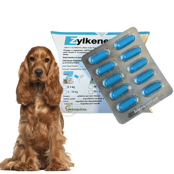 Vetoquinol Zylkene 225mg dla psów 10-30kg 10 tab.
