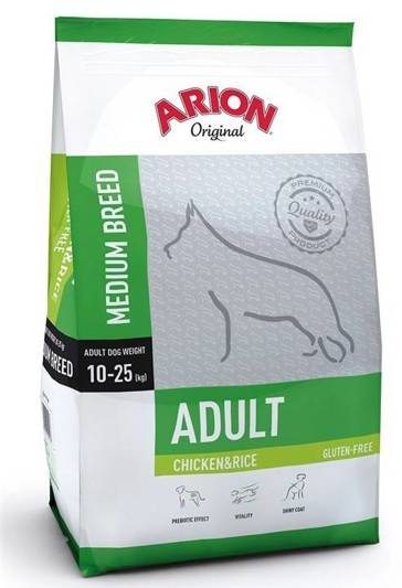ARION Original Adult Medium Breed Chicken&Rice 12kg