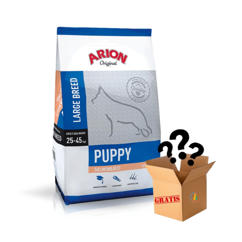 ARION Original Puppy Large Breed Salmon&Rice 12kg + Gratis Niespodzianka!