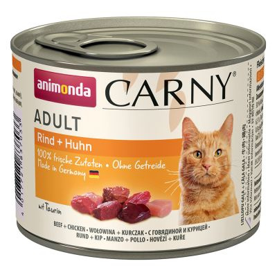 Animonda Carny Adult Wołowina z Kurczakiem 200g