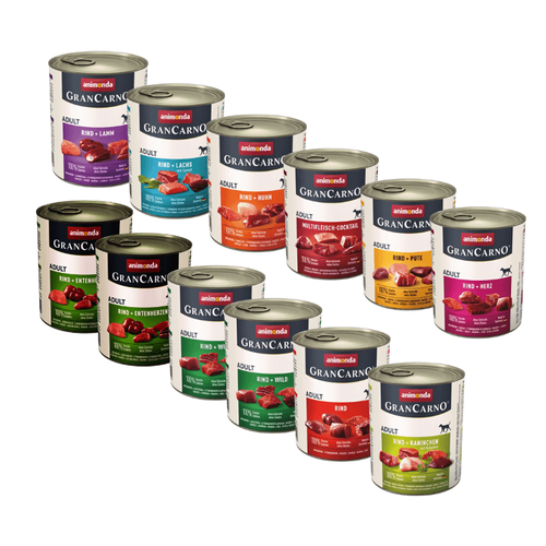 Animonda GranCarno Adult Mix smaków 12 x 800g