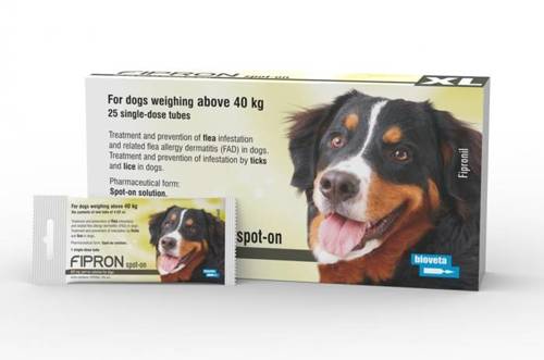 Bioveta Fipron XL Krople Spot-On Przeciw Kleszczom dla Psa od 40kg