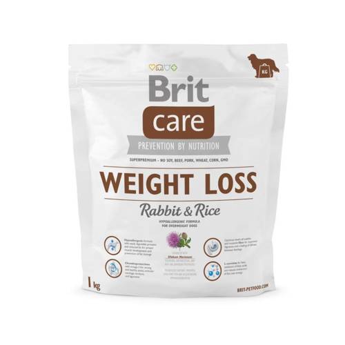 Brit Care Weight Loss Rabbit & Rice - Królik z Ryżem 1kg