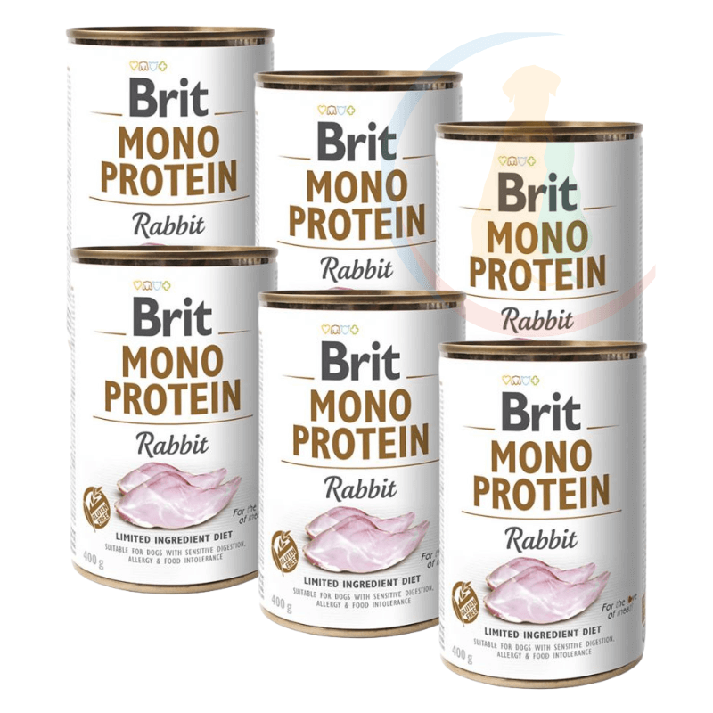 Brit Mono Protein Rabbit 6 x 400g