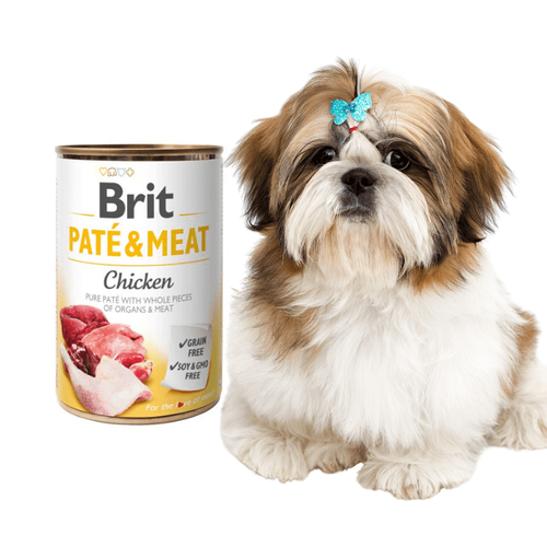 Brit Pate & Meat Chicken Mokra Karma dla Psa 400g