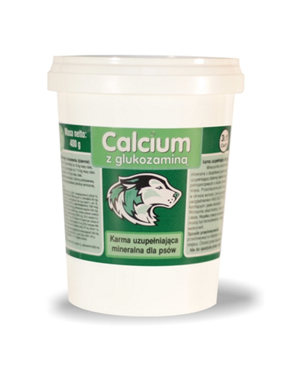 Calcium Zielone Witaminy Dla Psów 400g