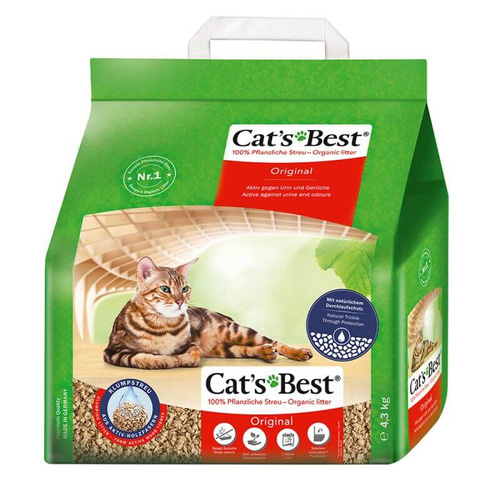 Cat's Best Eco Plus Żwirek Zbrylający 10L