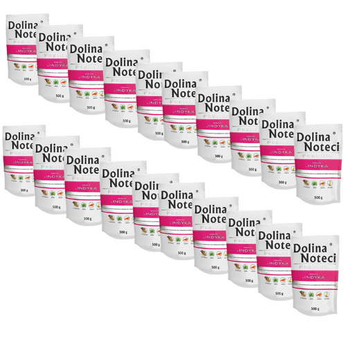 Dolina Noteci Dla Psa Indyk 20x500g
