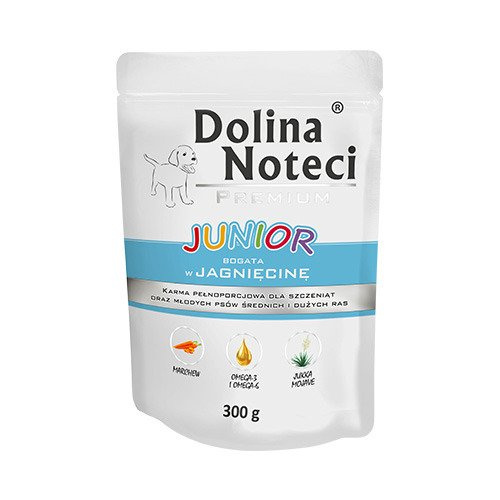 Dolina Noteci Premium Junior Jagnięcina 300g