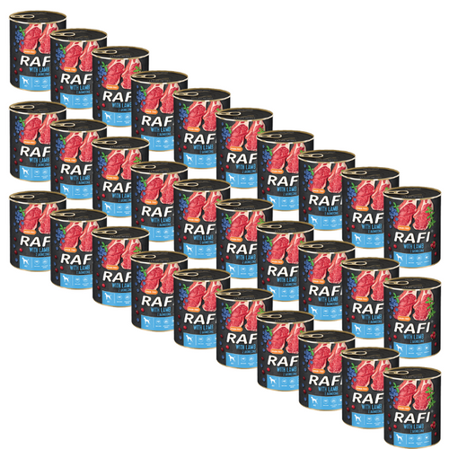 Dolina Noteci Rafi Classic Mokra Karma dla Psa Jagnięcina 30x800g