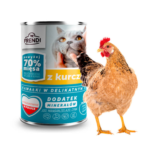 Frendi Kawałki w Sosie 800g Kurczak
