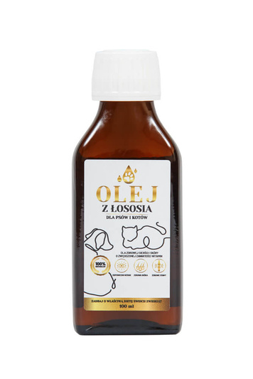 LAB-V Olej z Łososia Atlantyckiego 100 ml