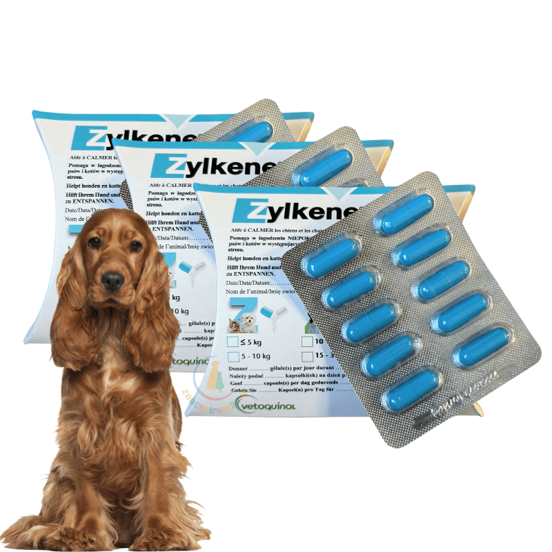 Vetoquinol Zylkene 225mg dla psów 10-30 kg 30 tab.