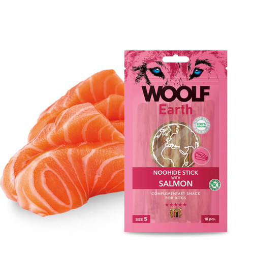 Woolf Earth Noohide Stick z Łososiem S