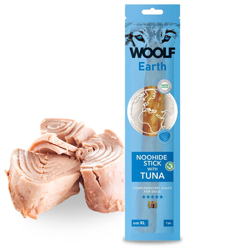 Woolf Earth Noohide Stick z Tuńczykiem XL